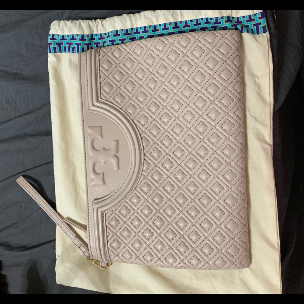 Tory Burch envelope clutch